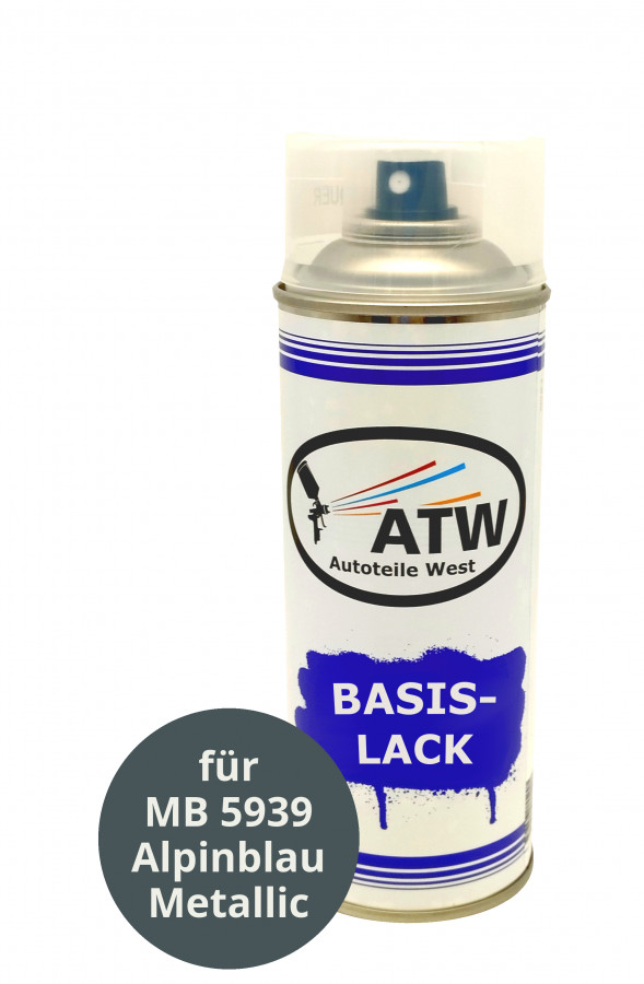 Autolack für MB 5939 Alpinblau Metallic